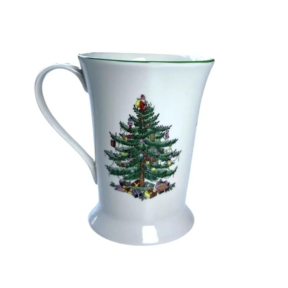 Spode Christmas Tree Pimpernel Footed Mug